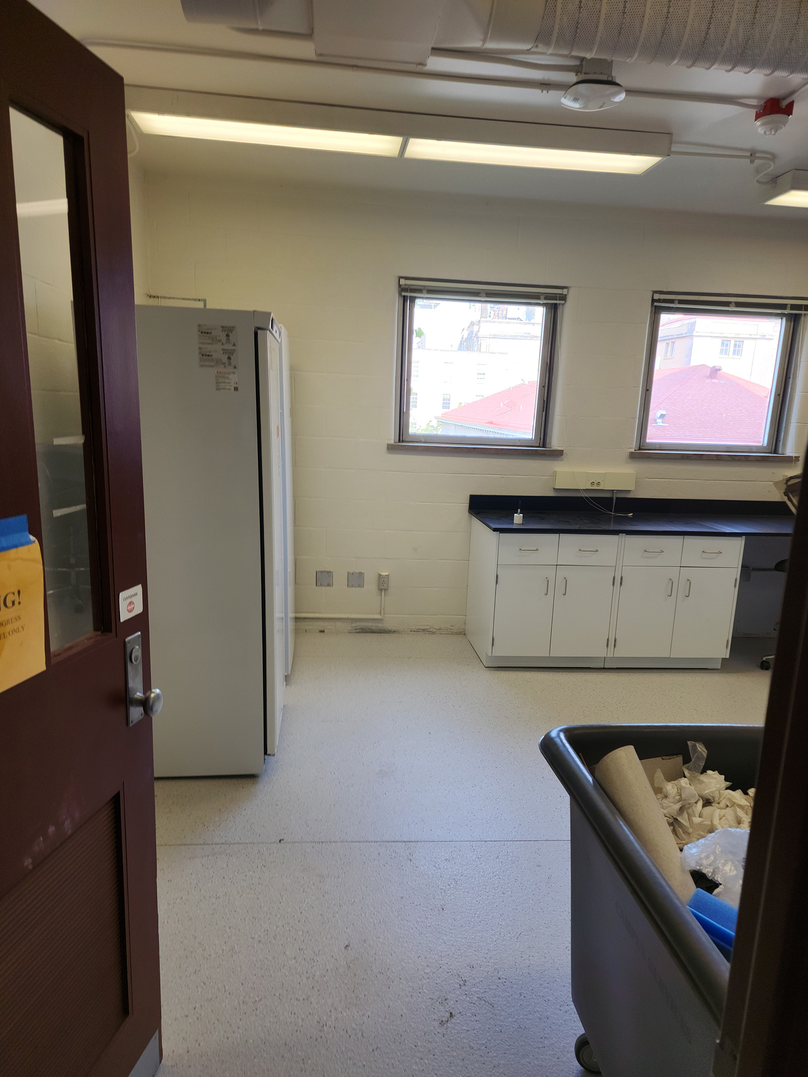 Lab space renovation update – Rhoads lab – UW–Madison